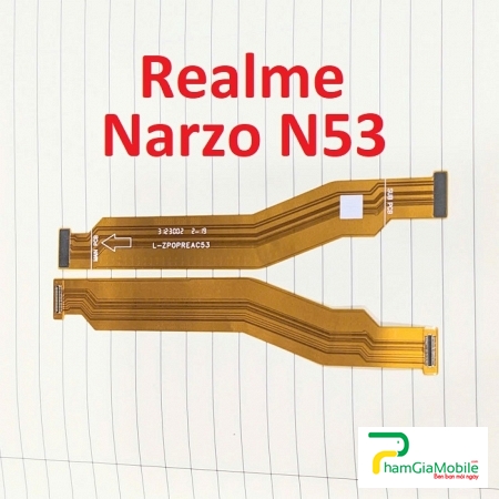 Mạch Dây Sub Sạc Oppo Realme Narzo N53 Cáp Nối Main Sạc Cáp Nối Bo Mainboard Mạch Chủ